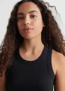 Camiseta Swim Negro Talla 19 Teen Niñas Mango
