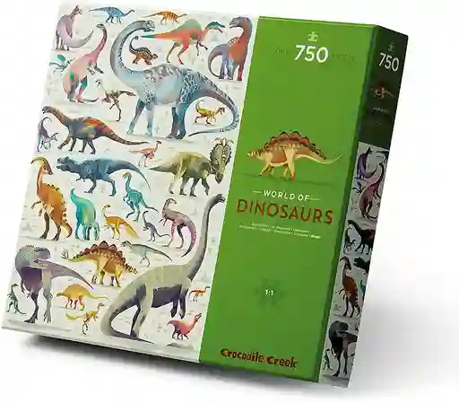 Rompecabezas 750 Piezas El Mundo De Los Dinosaurios