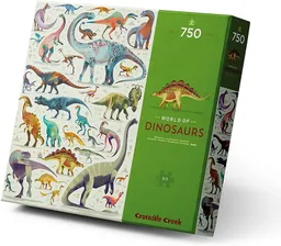 Rompecabezas 750 Piezas El Mundo De Los Dinosaurios