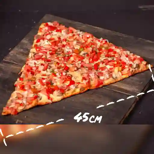 Pizza vegetales 4 porciones