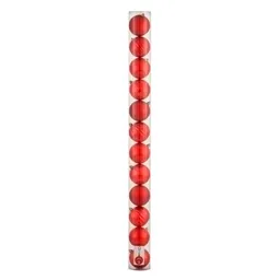 Cotidiana Set Esferas Diseño Red 8 cm Nav2