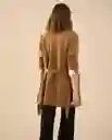 Chaqueta Beige Latte Medio Talla M 622G231 Esprit