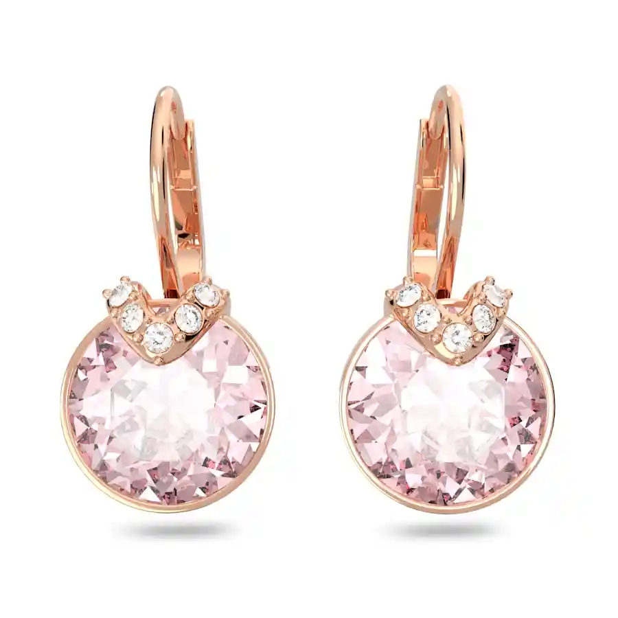 Aretes Bella V Oro rosa 5662114 Swarovski