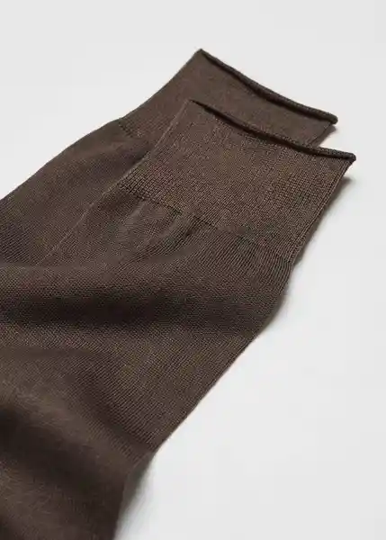 Calcetines Scot1Kha Khaki Talla 42 Hombre Mango