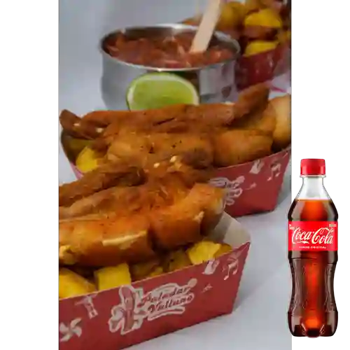 Combo Chicharron + Coca Cola Original 400 ml