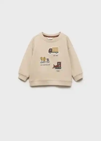 Buzo Sudadera Truck Arena Talla 67 Niños Mango