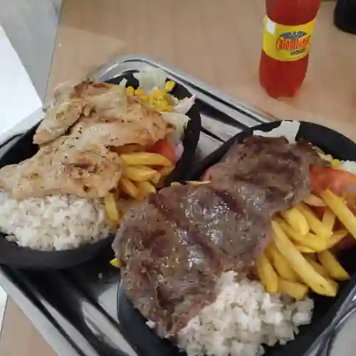 Combi Chuleta Apanada de Cerdo
