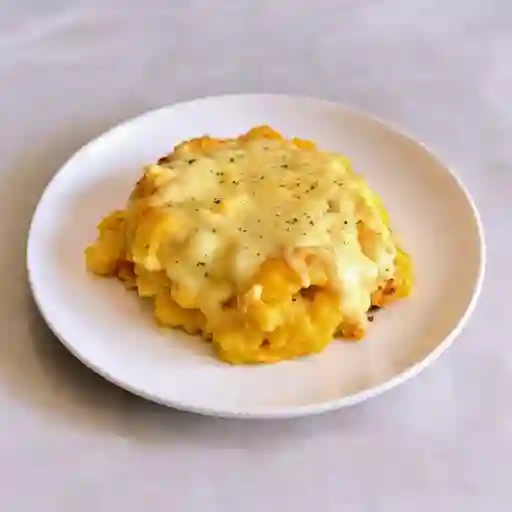 Porción de Yuquita Gratinada