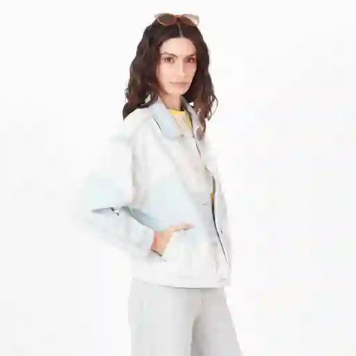 Chaqueta Cuello Sport Manga Larga Azul Talla M 680059