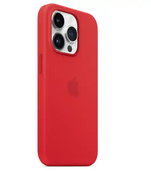 Apple Silicone Case iPhone 14 Pro With Magsafe Product Red