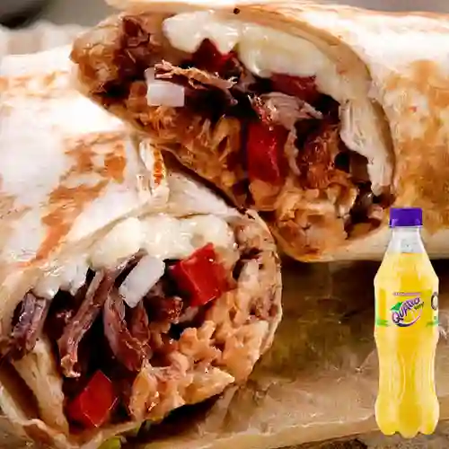 Combo Shawarma Baccon + Quatro Original 400ML