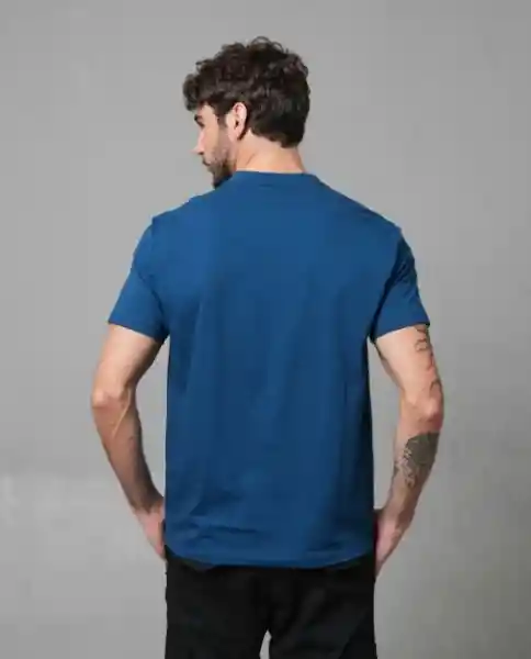 Camiseta Hombre Azul M 103G005_AZU194151 Rifle