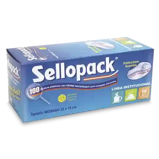 Sellopack Bolsa Resellable Congelar