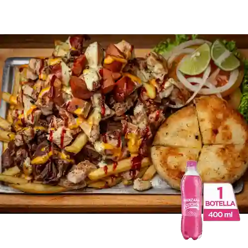 Combo Picada Personal 1 + Postobón Manzana 400 ml