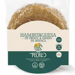 Sin Pecal Hamburguesa De Frijol Y Queso De BúFala