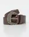 Cinturón Boho Café Caramelo Oscuro Talla L Chevignon