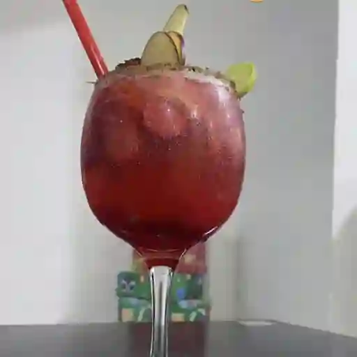 Michelada frutos rojos