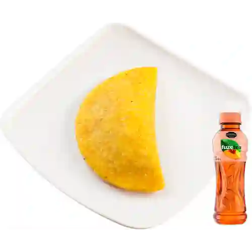 Combo Empanada Maíz Queso + Fuze Tea Durazno 400ML