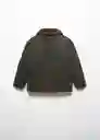 Abrigo Anorak William Khaki Talla 69 Niños Mango
