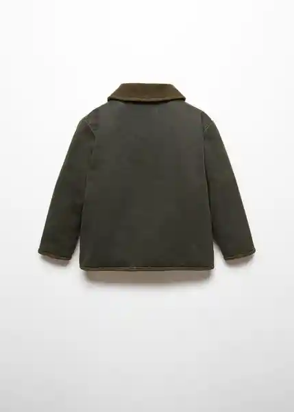 Abrigo Anorak William Khaki Talla 69 Niños Mango