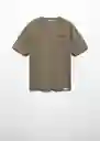 Camiseta River Khaki Talla 21 Teen Niños Mango