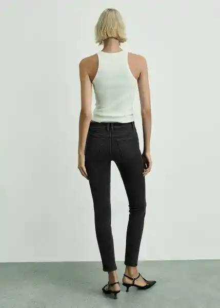 Jean Newisa Tejano Negro Talla 32 Mujer Mango