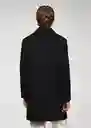 Abrigo Dalan Negro Talla L Hombre Mango