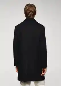 Abrigo Dalan Negro Talla L Hombre Mango