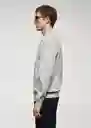 Buzo Sudadera Nola Gris Medio Vigoré Talla S Hombre Mango