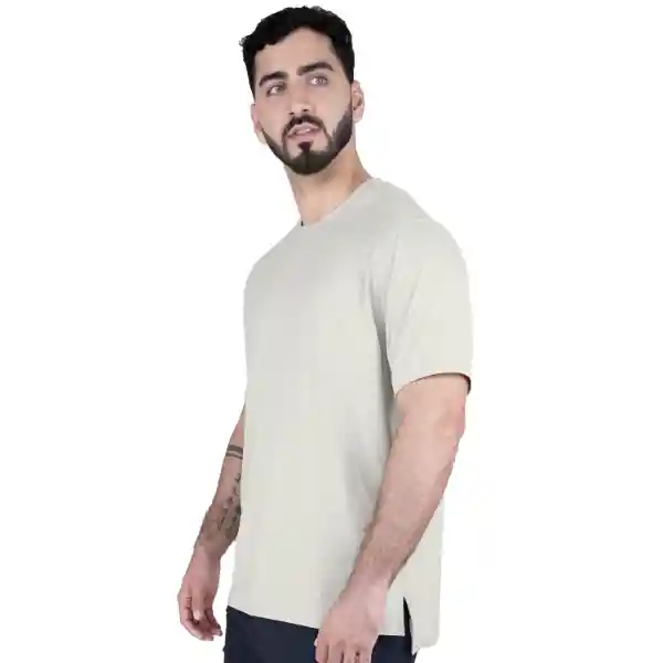 Camiseta E-Day Beige Talla L Everlast