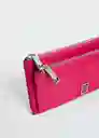 Monedero G Marte Fucsia Talla 99 Mujer Mango