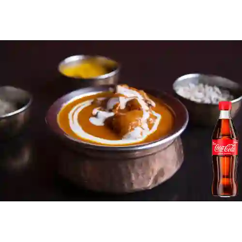 Combo Butter Chicken + Coca-Cola Sabor Original 300 ml