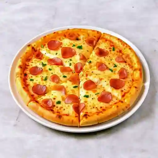 Pizza Jamón y Queso