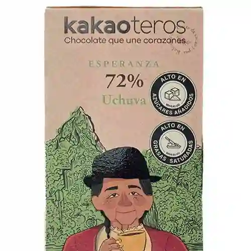 Chocolate 72 con Uchuvas 80gr