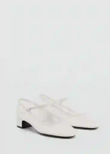 Zapatos Naitis Blanco Talla 39 Mujer Mango
