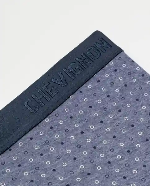 Bóxer Icon Azul Marino Medio Talla L Chevignon