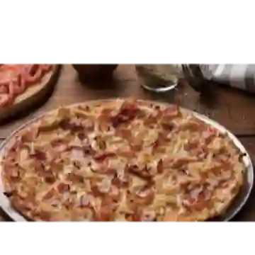 Pizza tocineta pequeña