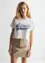 Camiseta Pasadena Off White Talla 21 Mango Teen Girl Mango