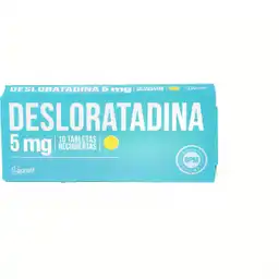 Laproff Desloratadina (5 mg) Caja con 10 Tabletas.