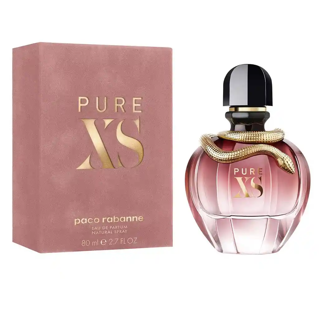 Paco Rabanne Loción Perfume Pure Xs 80Ml Mujer Original Garant