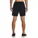 Under Armour Short Hw Terry Hombre Negro Talla LG 1377439-001