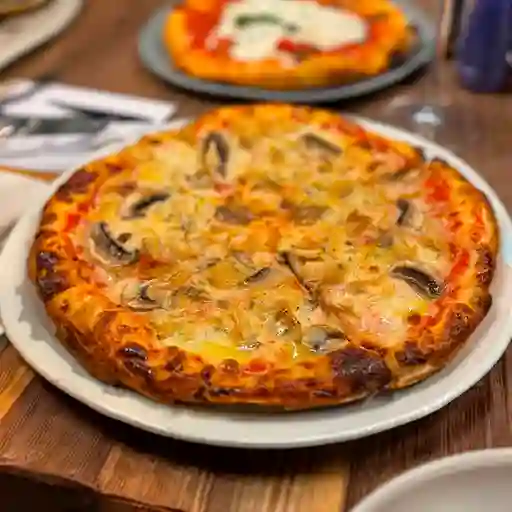 Pizza Pollo con Champiñones Personal