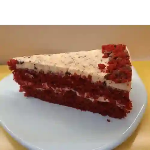 Porción de Torta de Red Velvet