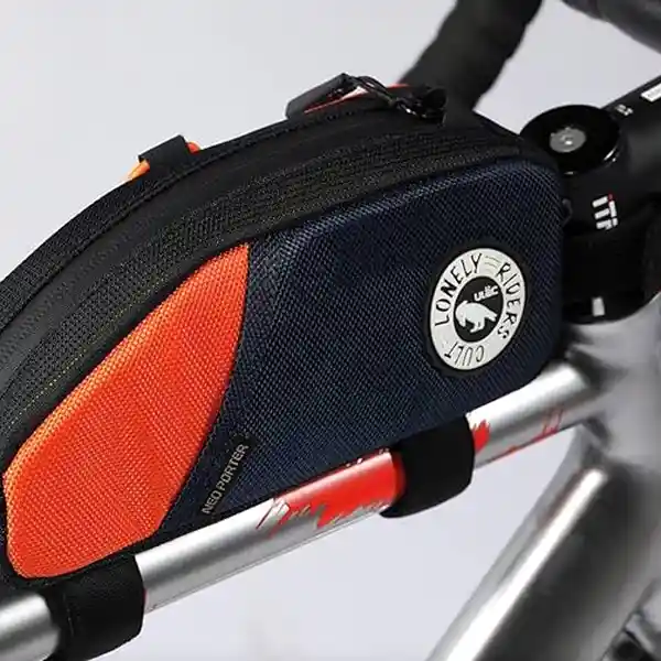 Ulac Bolso Top Tube Azul Naranja