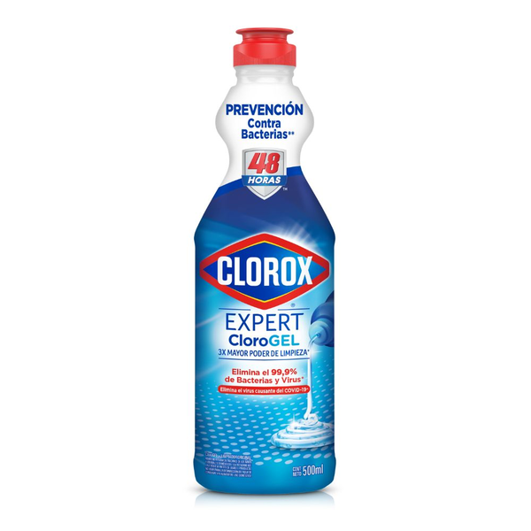 Clorox Blanqueador en Gel Original 500 mL