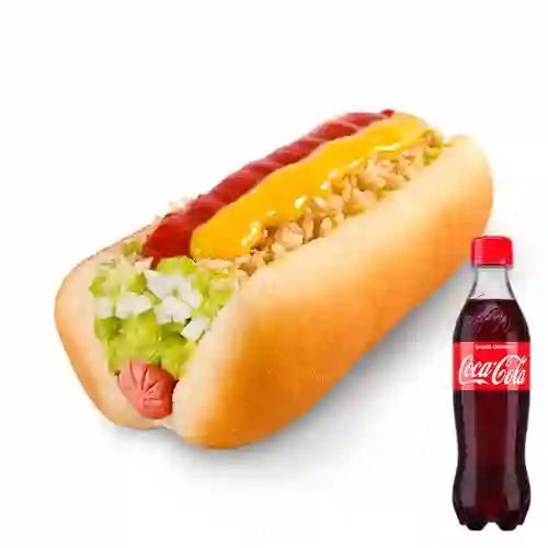 Combo Rapidogs Silver + Coca-Cola Original 400ml