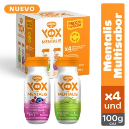 Yox Alimento Lácteo con Mentalis Sabores Surtidos