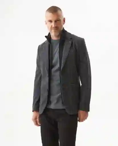 Blazer Removible Piece Gris Fierro Oscuro TL Chevignon