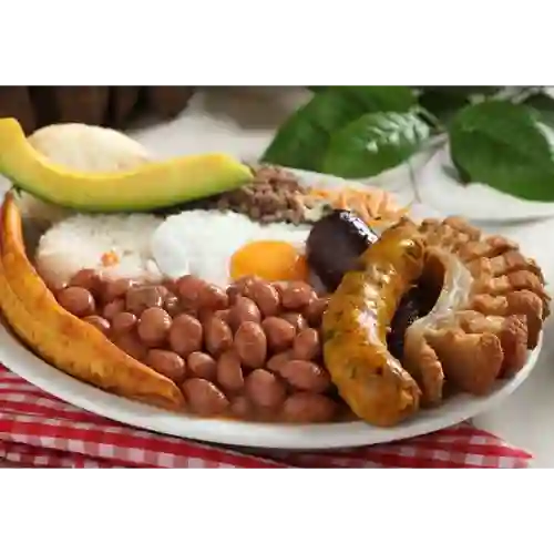 Bandeja Paisa de la Casa