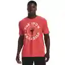 Under Armour Camiseta dise Hombre Naranja T SM 1376896-872